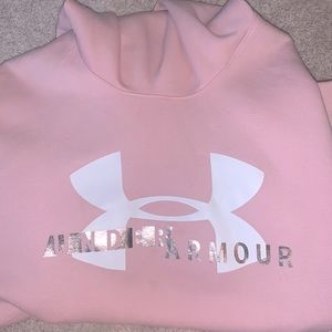 Pink Under Armour Hoodie